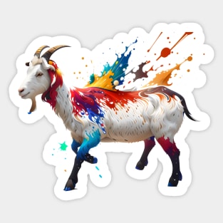 Capricorn Goat Sticker